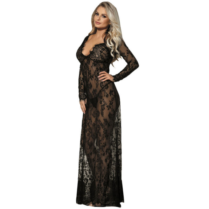 Robe Longue Manches Longues