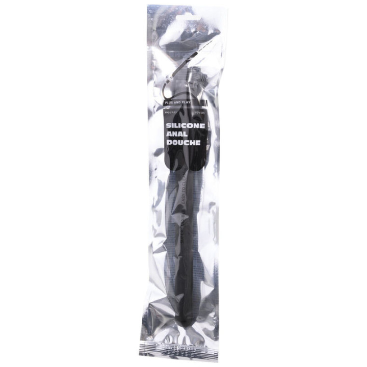 Douche Anale Silicone Système Stoppeur 27 cm