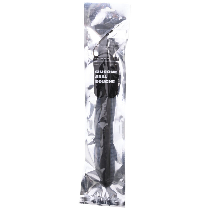 Douche Anale Silicone Système Stoppeur 27 cm