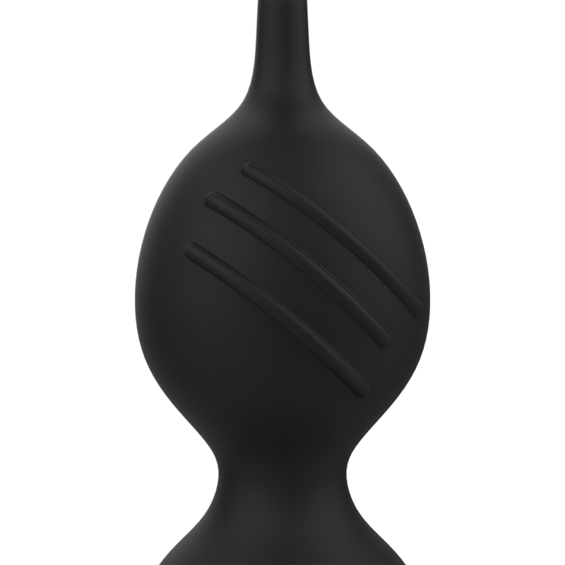 Nisha Boules de Kegel Vibrantes Rechargeables Noirs