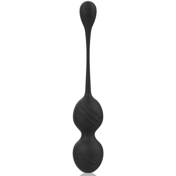 Nisha Boules de Kegel Vibrantes Rechargeables Noirs