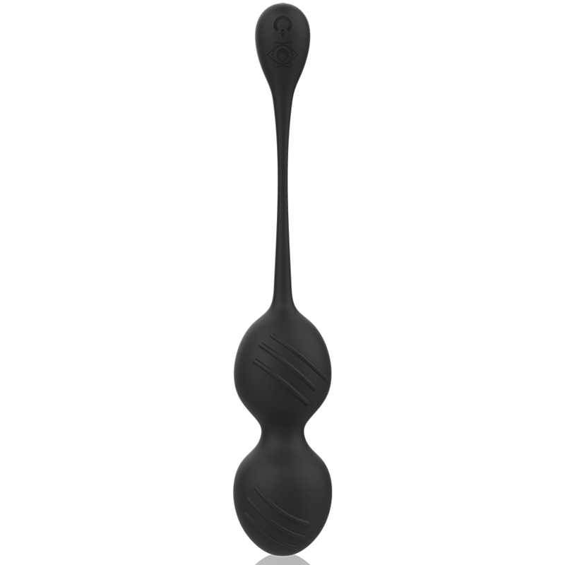Nisha Boules de Kegel Vibrantes Rechargeables Noirs