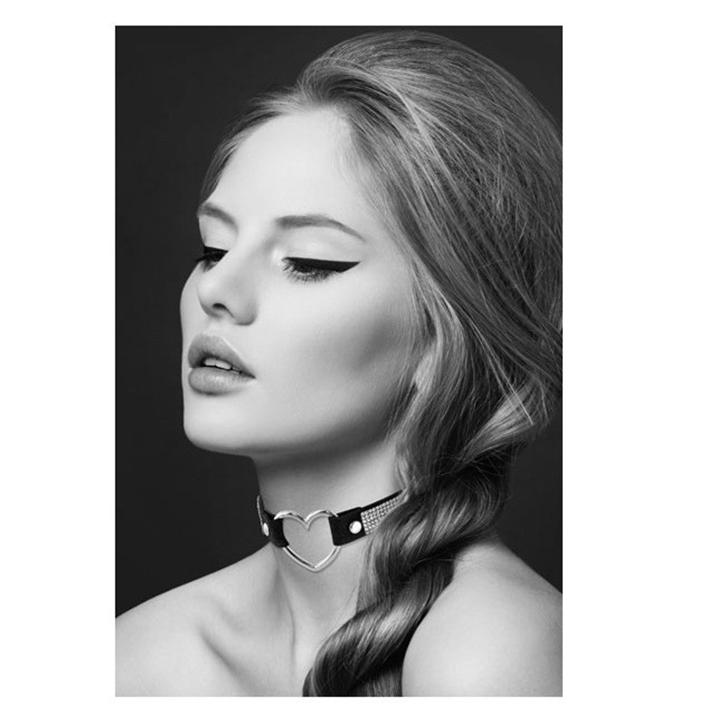Collier Coeur en Strass