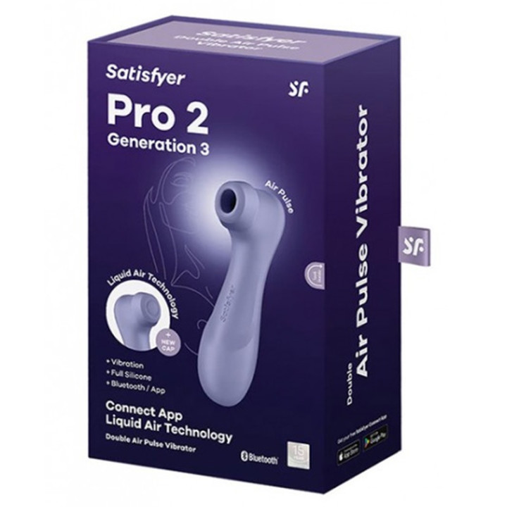 Satisfyer Pro 2 Gen 3 Lilas avec App