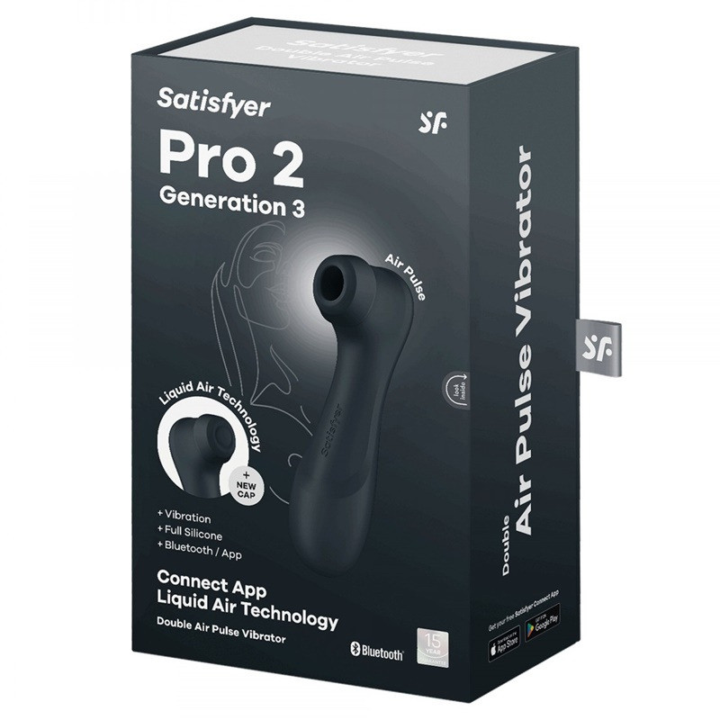 Satisfyer Pro 2 Gen 3 Noir avec App