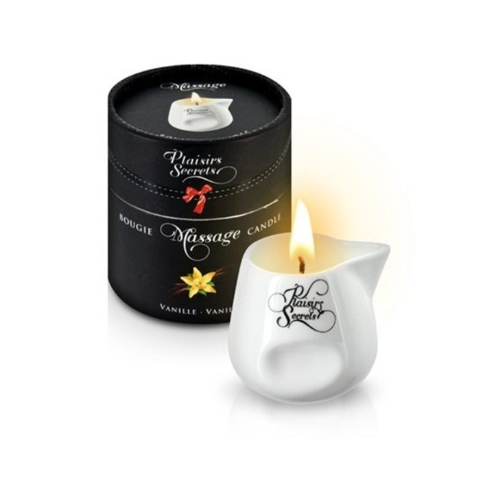 Bougie de Massage Vanille 80 ml