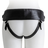 Harnais avec Gode Noir Taille L