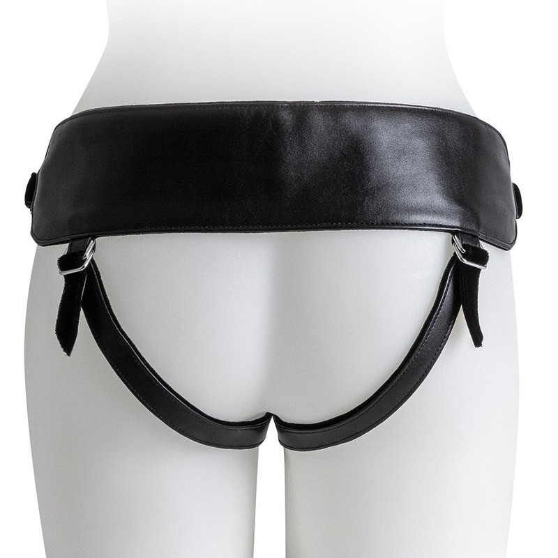 Harnais avec Gode Noir Taille L