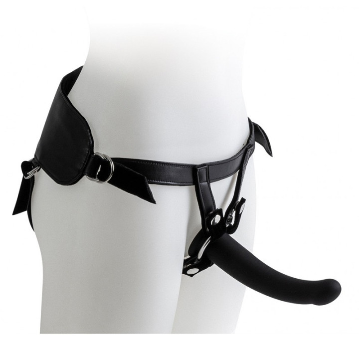 Harnais avec Gode Noir Taille L