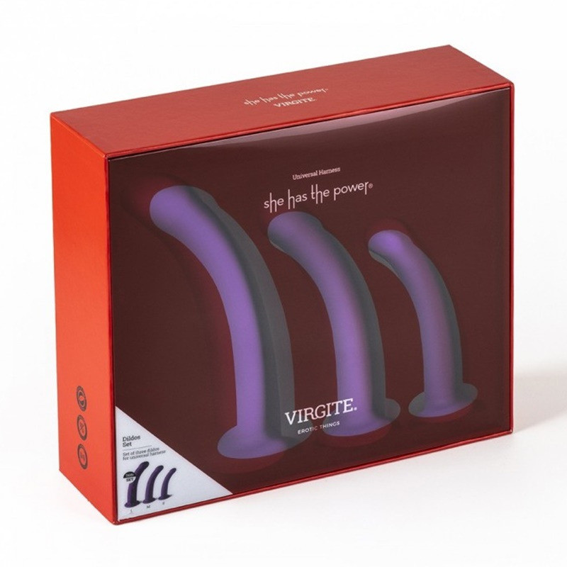 Set de 3 Godes Taille S / M / L Violet