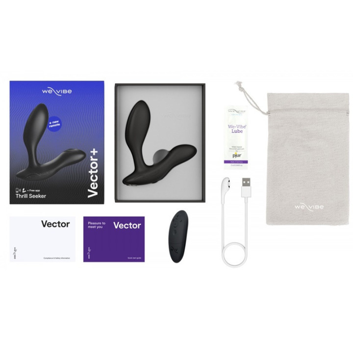 We-Vibe Vector+ Noir