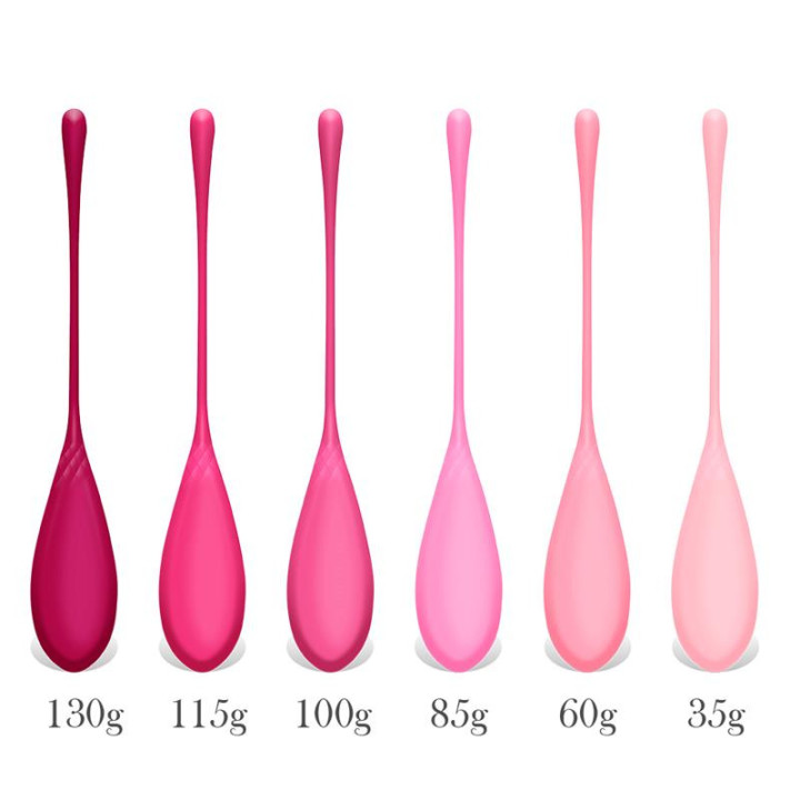 Kit 6 Boules de Kegel en Silicone