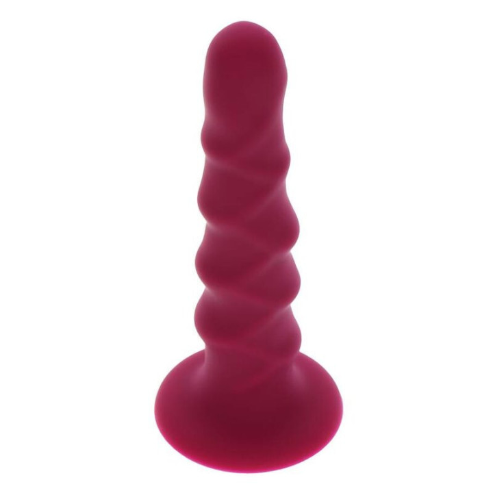Gode avec Ventouse 6 Inch Rouge