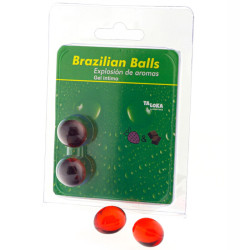 2 Brazilian Balls Explosion Fraise et Chocolat