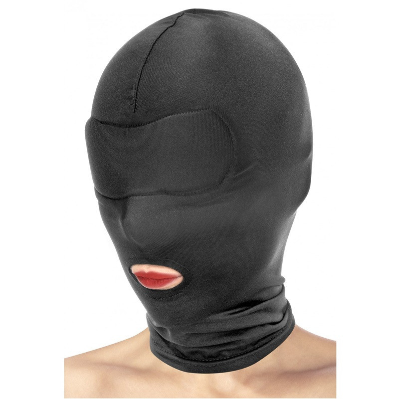 Masque Spandex 1 Ouverture Noir