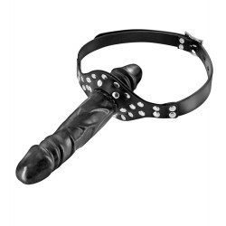 Bâillon avec Gode 13 cm