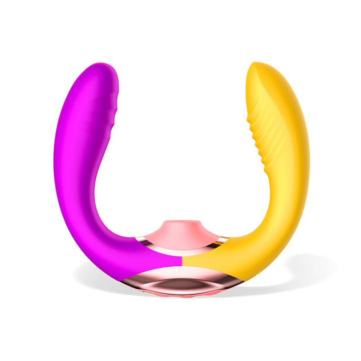 Two Lovers Vibromasseur pour Couples 3 en 1