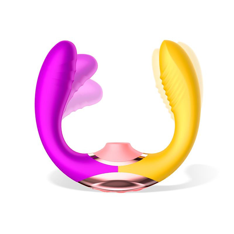 Two Lovers Vibromasseur pour Couples 3 en 1