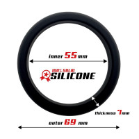 Anneau pour Pénis de 5,5 cm Noir