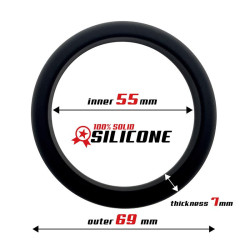 Anneau pour Pénis de 5,5 cm Noir