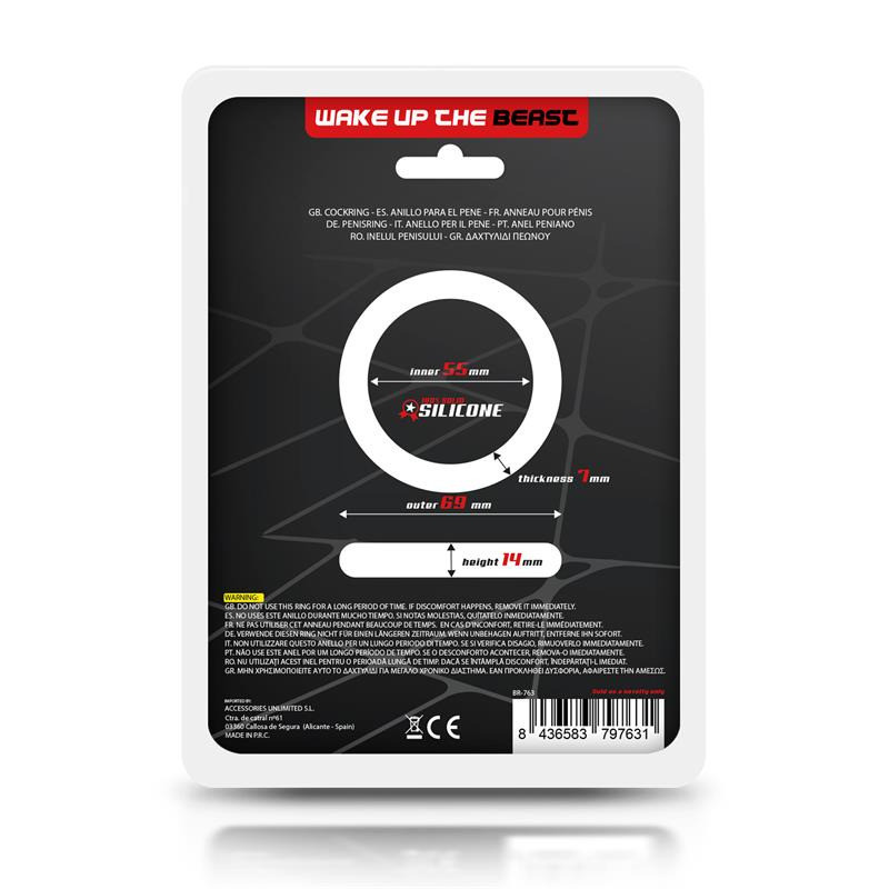 Anneau pour Pénis de 5,5 cm Noir