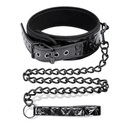 Collier avec Laisse en Saphir