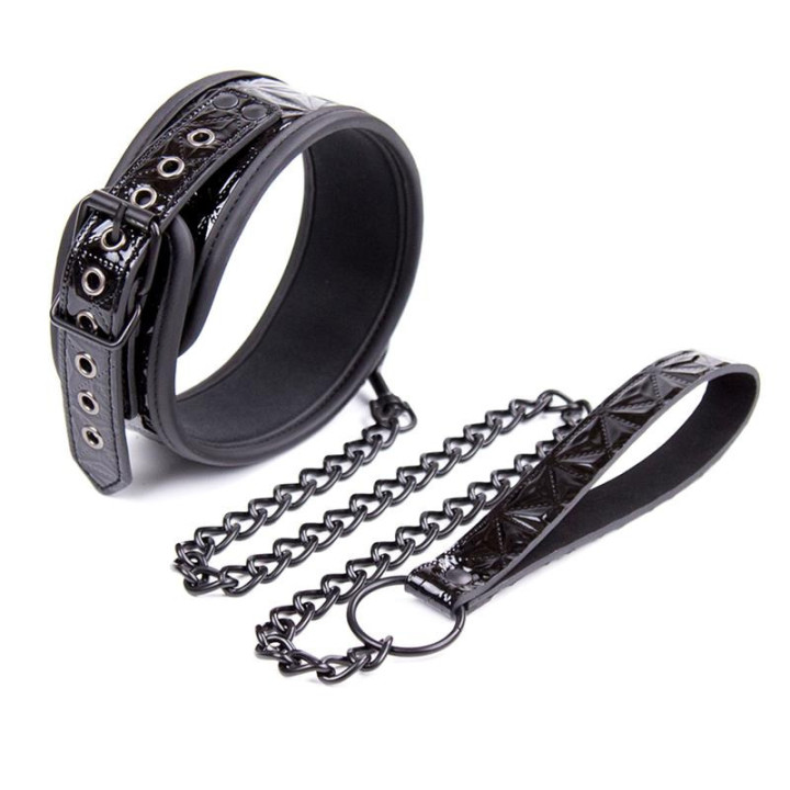 Collier avec Laisse en Saphir
