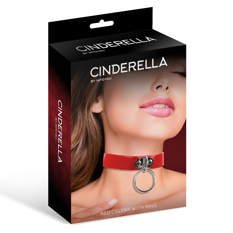 Collier avec Anneau Rouge