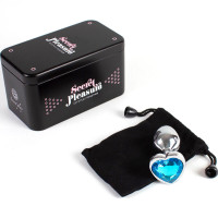 Plug Anal Coeur Bleu