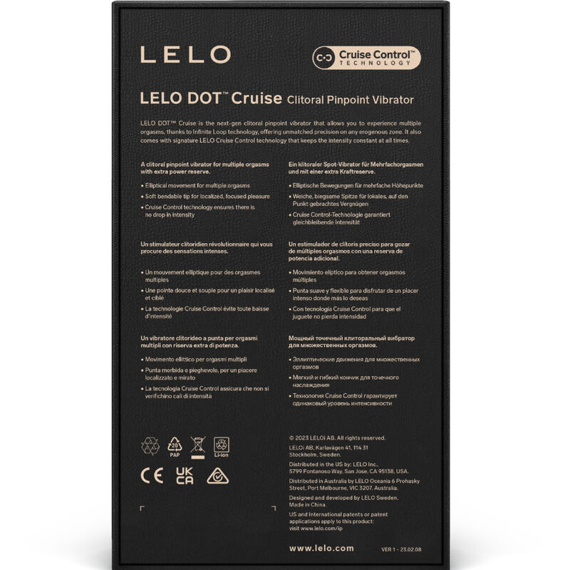 Lelo Dot Cruise Jaune
