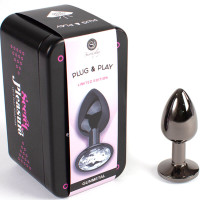 Plug Anal Gunmetal Taille S