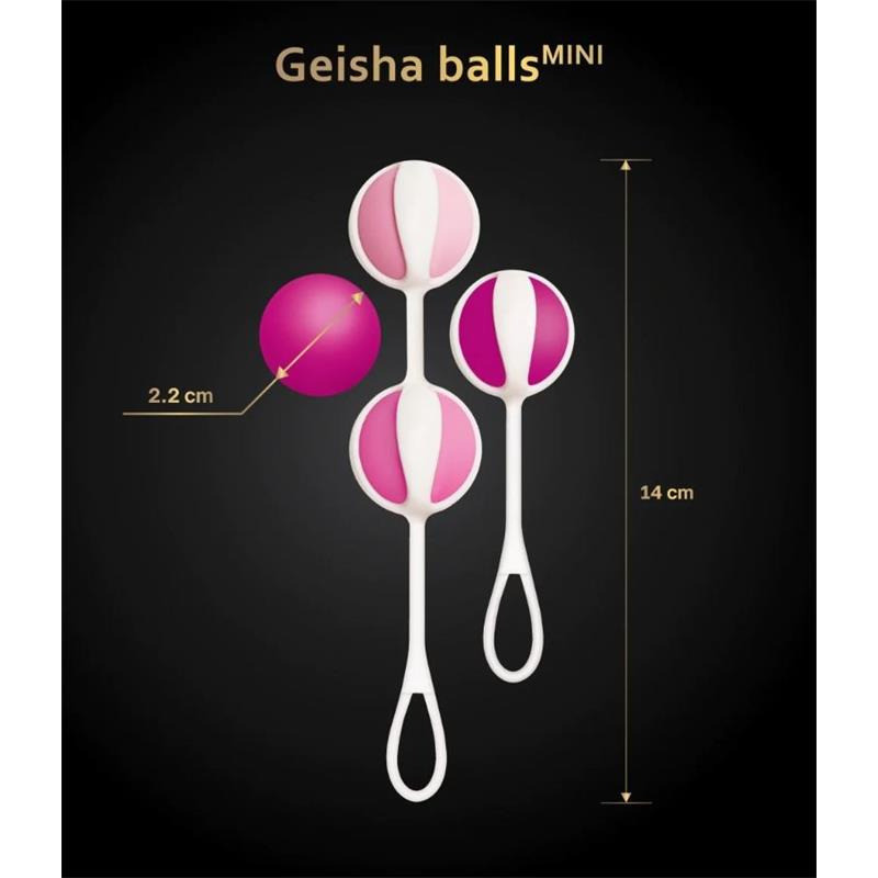Boules de Geisha Set 4 Framboise
