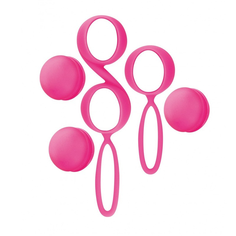 Set 2 Boules Geisha Rose