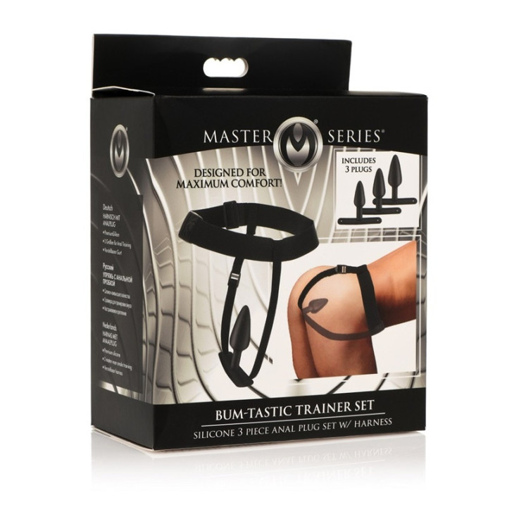 Ensemble de 3 Plugs avec Harnais