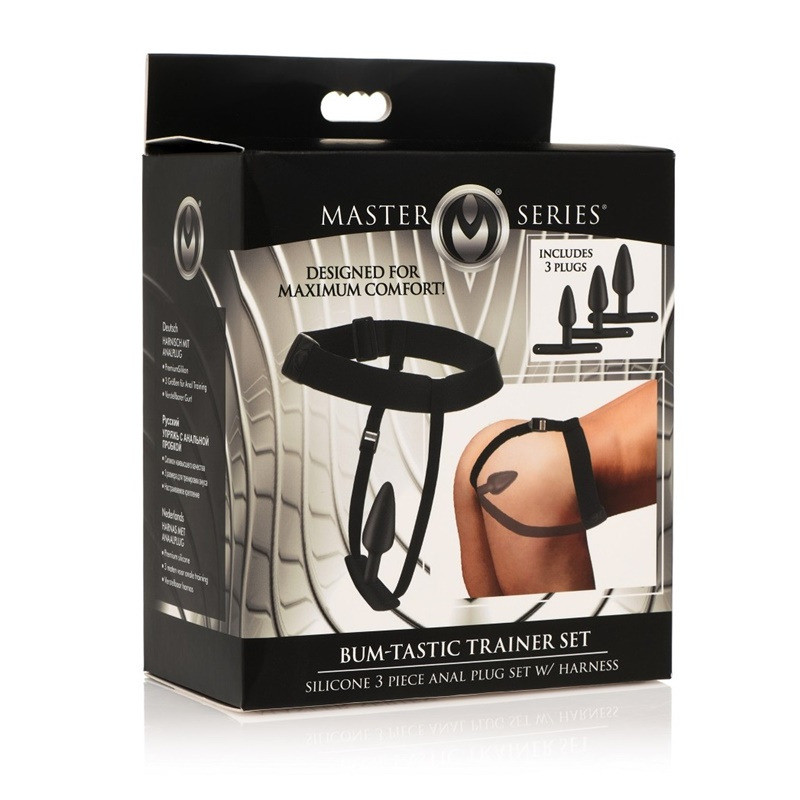 Ensemble de 3 Plugs avec Harnais