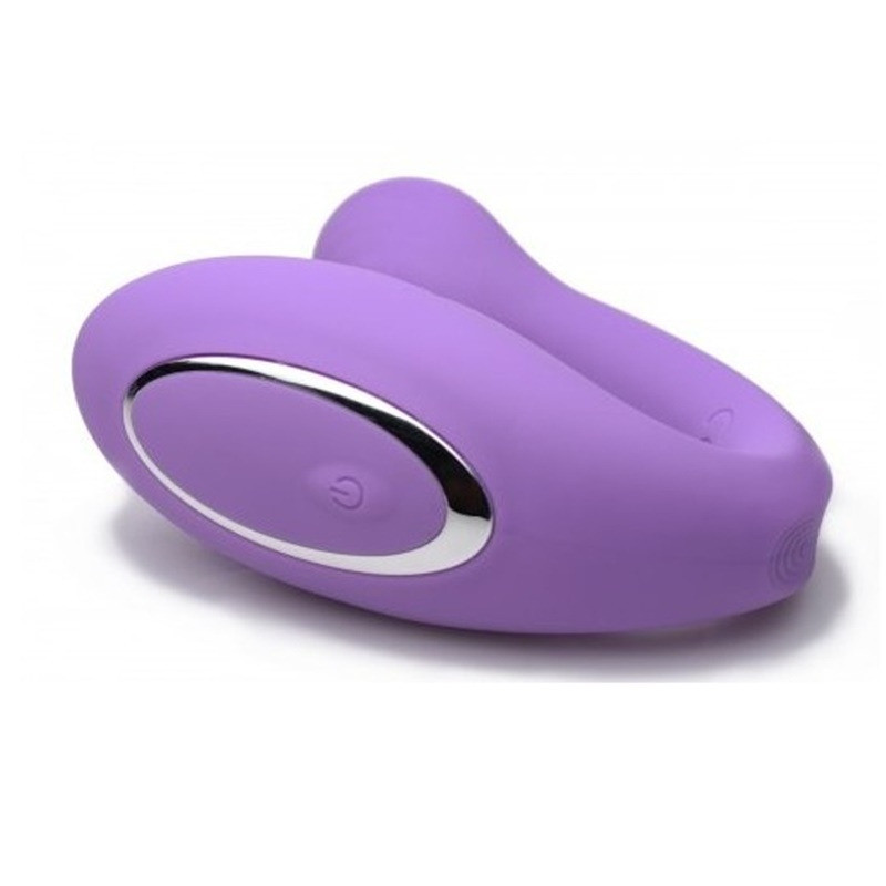 Vibromasseur Double avec Télécommande Lilas