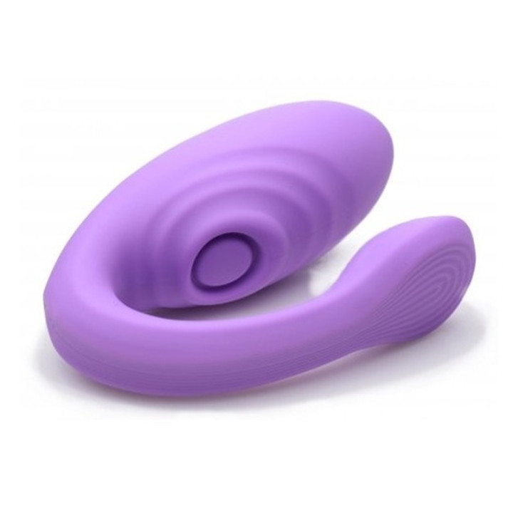 Vibromasseur Double avec Télécommande Lilas