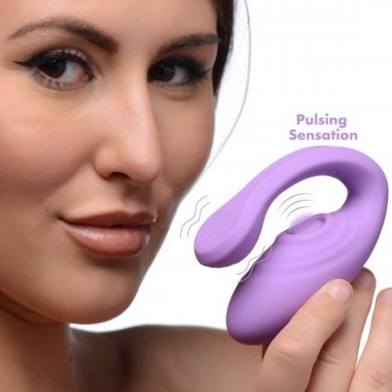 Vibromasseur Double avec Télécommande Lilas