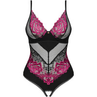 Rosenty Crotchless Teddy
