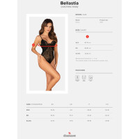 Bellastia Crotchless Teddy