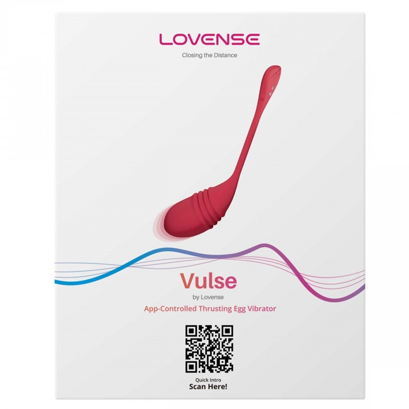 Lovesense Vulse Oeuf Monte et Descend