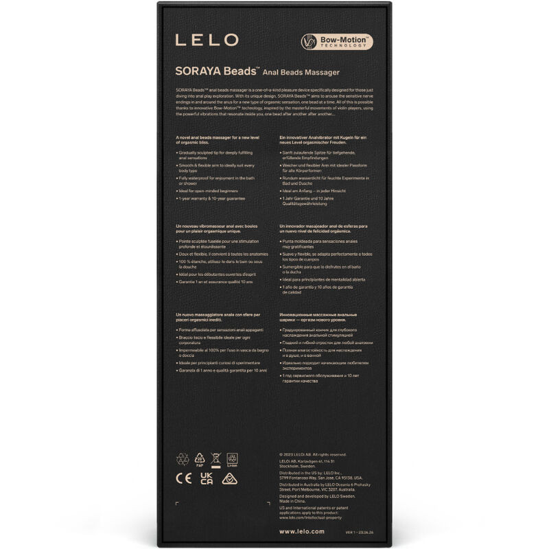 Lelo Soraya Beads Noir