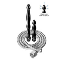 Kit de Nettoyage Anal avec Tuyau 2 Pièces