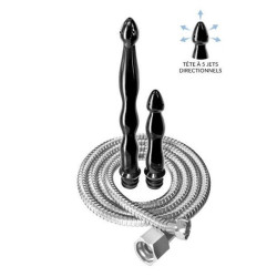 Kit de Nettoyage Anal avec Tuyau 2 Pièces