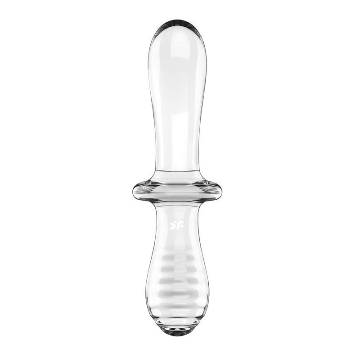 Satisfyer Double Crystal Transparent