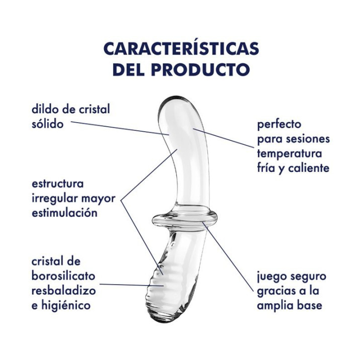 Satisfyer Double Crystal Transparent