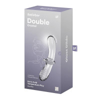 Satisfyer Double Crystal Transparent