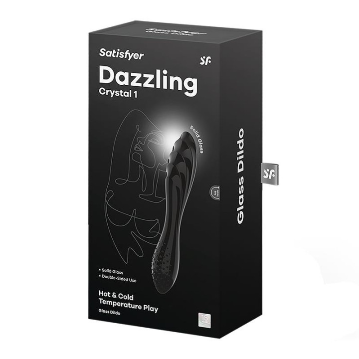 Satisfyer Dazzling Crystal Noir