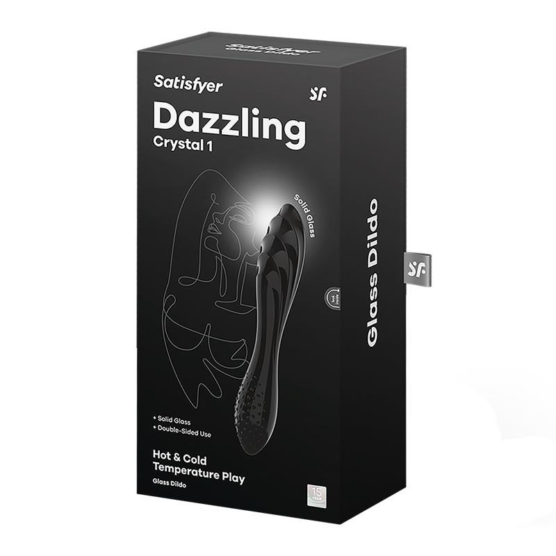 Satisfyer Dazzling Crystal Noir