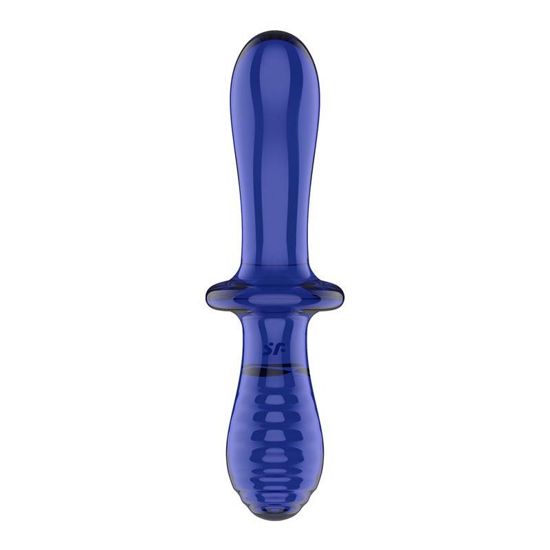 Satisfyer Double Crystal Bleu